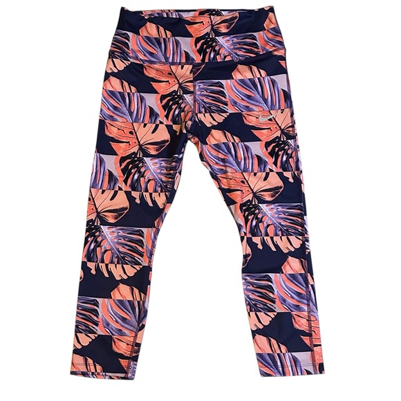 🔆 Nike Dri-Fit Fast SET Crop High Rise Drawstring Tights w/ Matching Top - Large - Picture 5 of 9